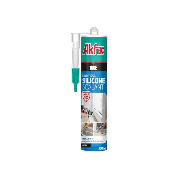 Silicona Acetica Universal Akfix 100E