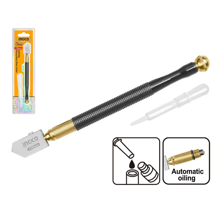 Cortavidrio Profesional INGCO 178 mm