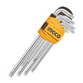 Juego de Llaves Torx Largas INGCO 9 Piezas