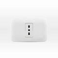 Toma Corriente Simple 10/16A 250V Blanco Armado