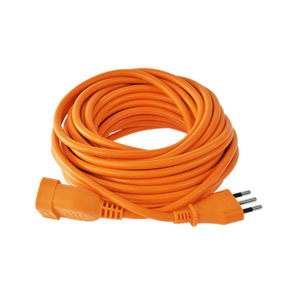Cable Extensión 10A 2P+T Naranjo