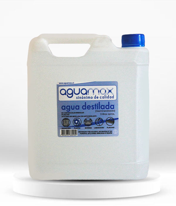 Agua Desmineralizada 5 Litros